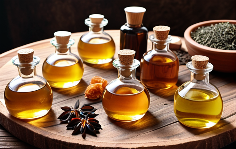 Aromatic oils being extracted from natural materials using traditional methods, showcasing the artistry of natural perfume creation.