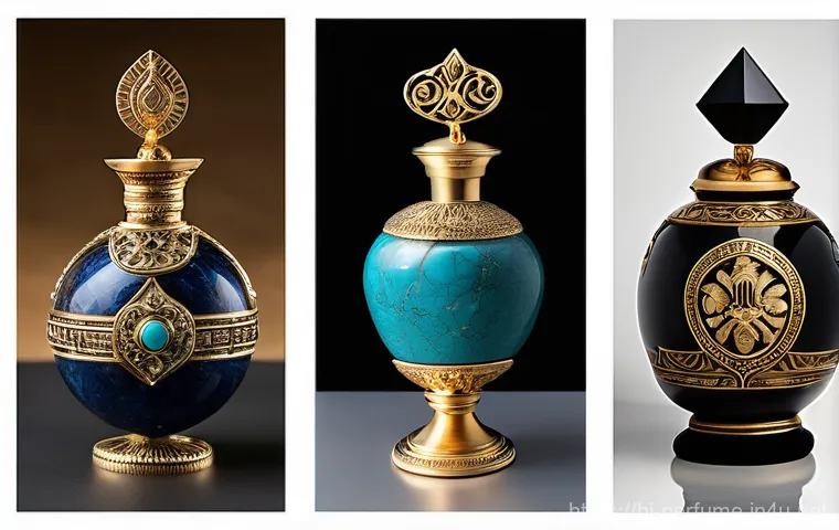향수 디자인의 독창성 - Prompt for Artistic and Luxurious Perfume Bottle:**
"A visually stunning and luxurious perfume bottl...